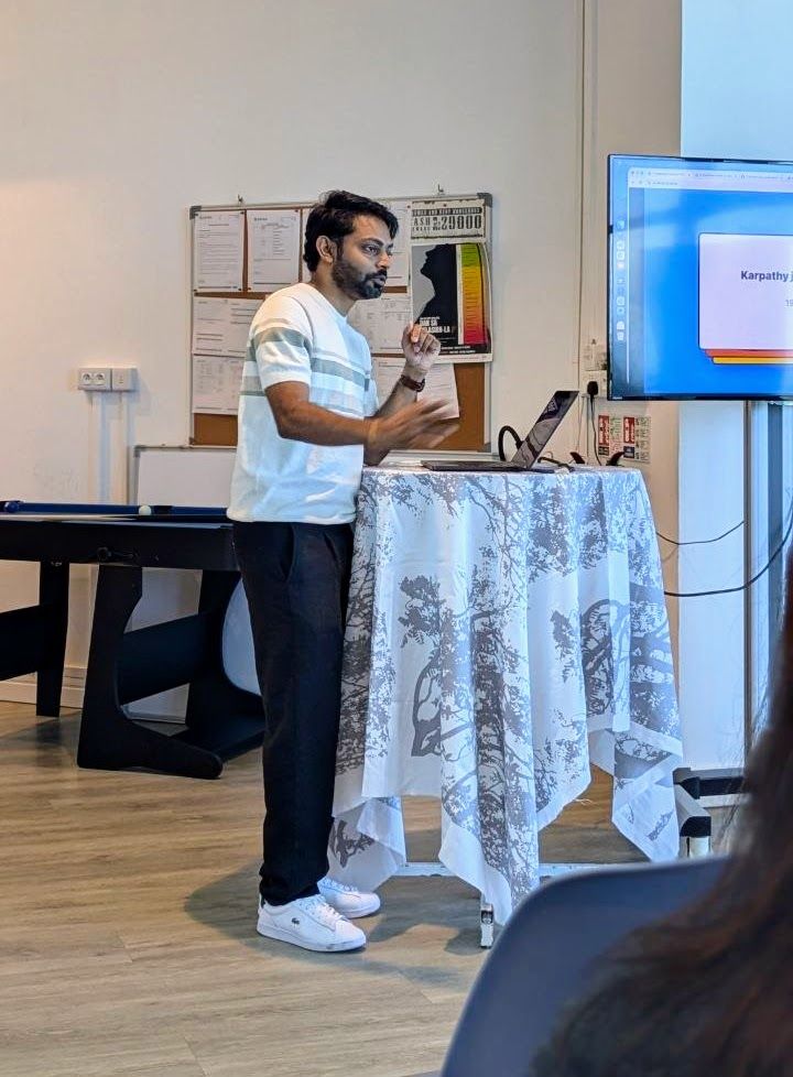 Sandeep doing community updates