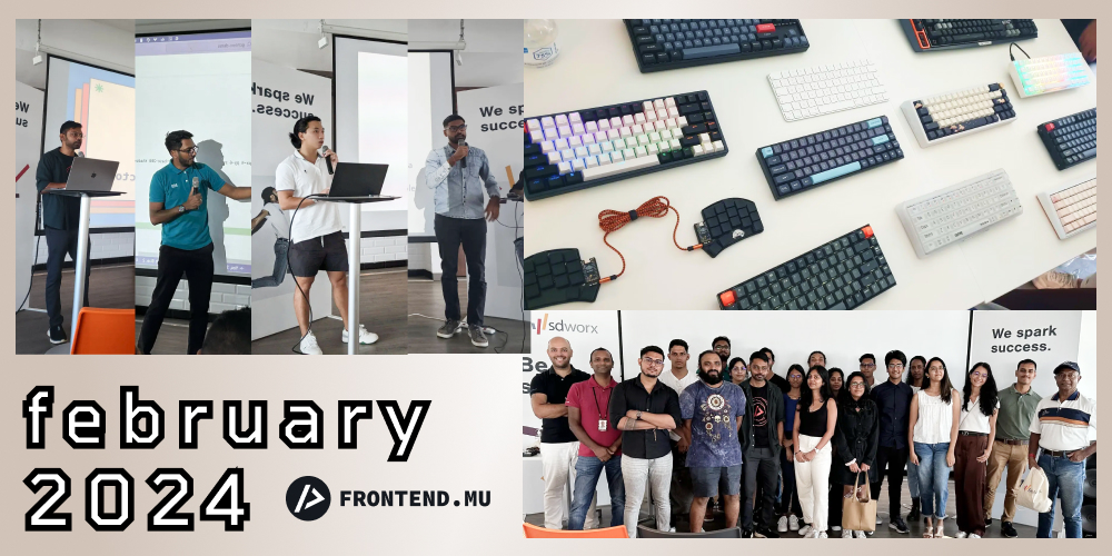 frontend.mu x SDWorx Meetup